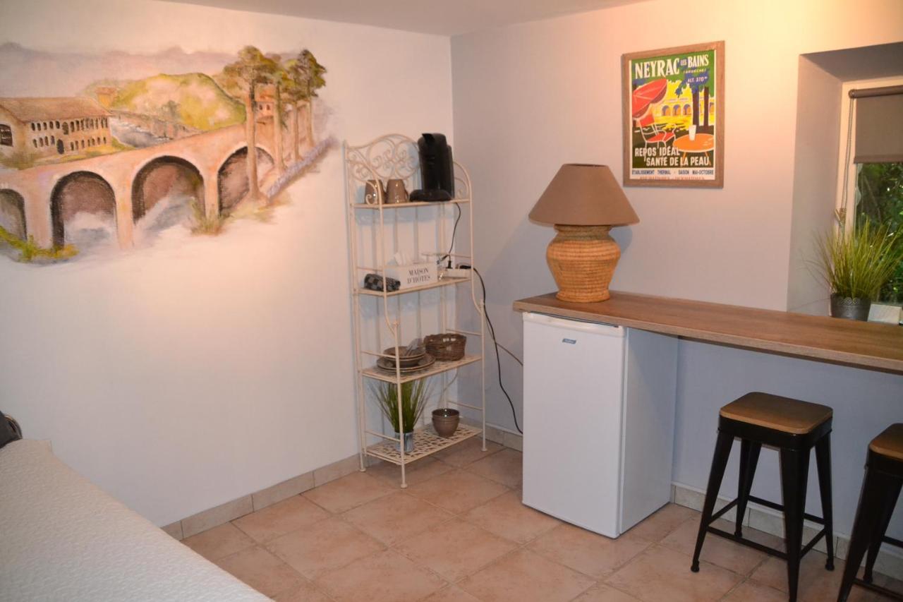 Maison Sous Le Pont Bed and Breakfast Meyras Esterno foto