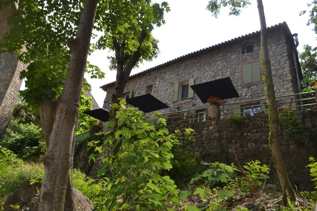 Maison Sous Le Pont Bed and Breakfast Meyras Esterno foto